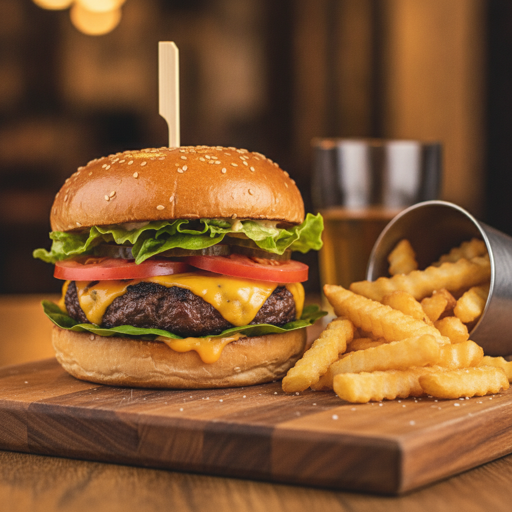 Hamburguesa Clásica