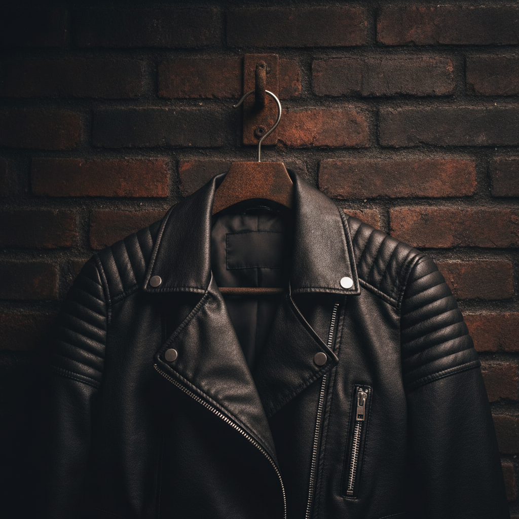 Chaqueta de Cuero Sintético