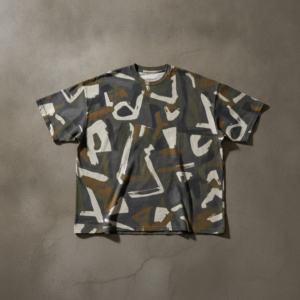 Polera Estampada Oversize