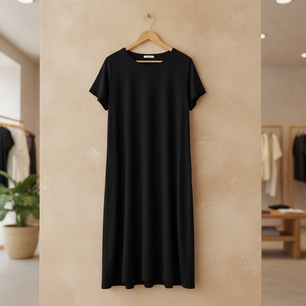 Vestido Casual Negro