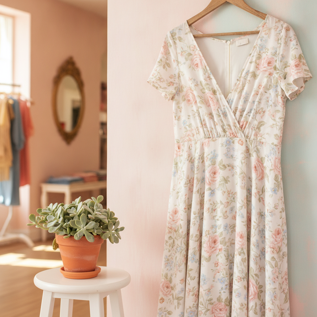 Vestido Floral de Verano