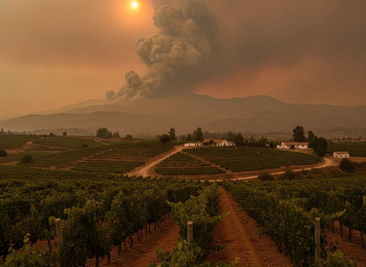 Detección incendio forestal Chile — CampoSensor sensor humo