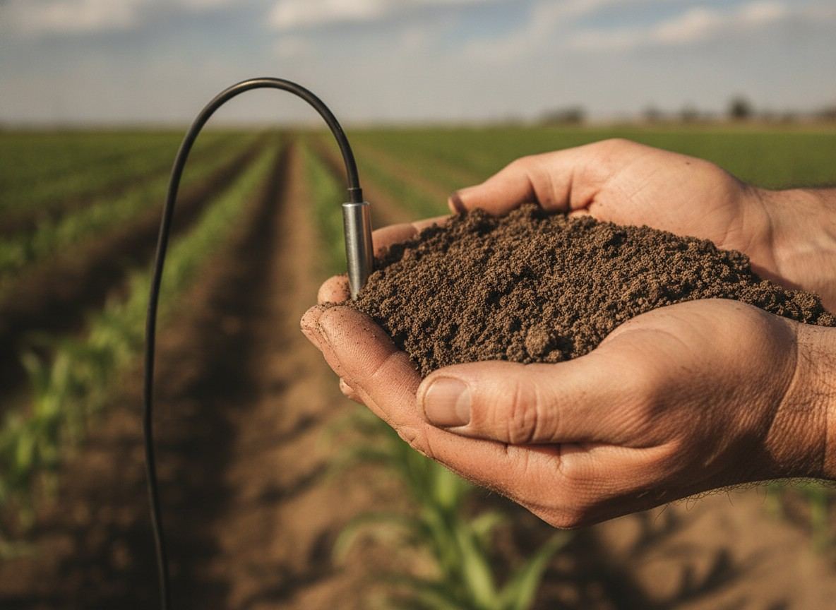 Humedad del suelo agrícola Chile — sensor CampoSensor