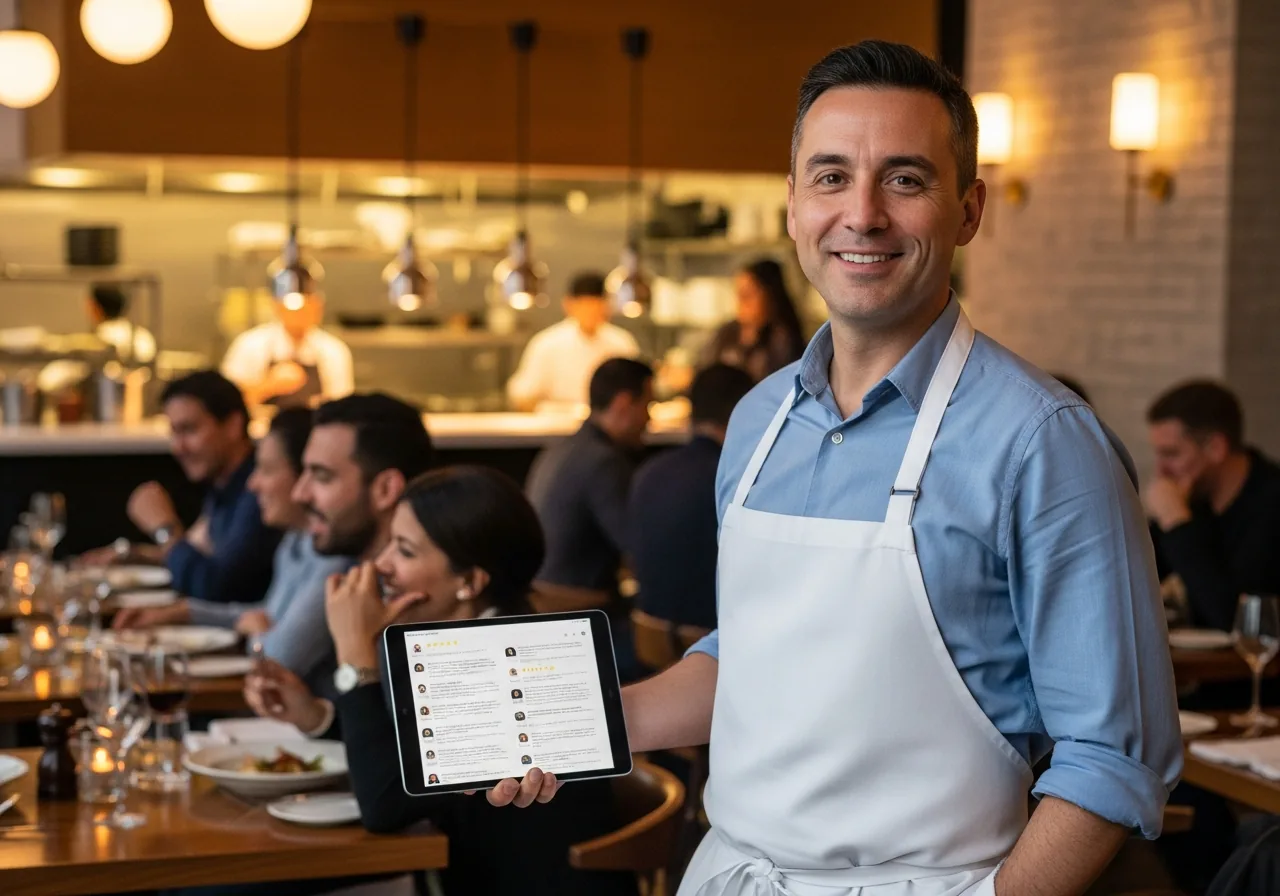 Tikvah POS en restaurante